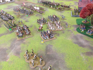 The French right wing attacking Papelotte