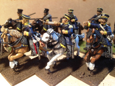 Prussian Landwehr Command Group