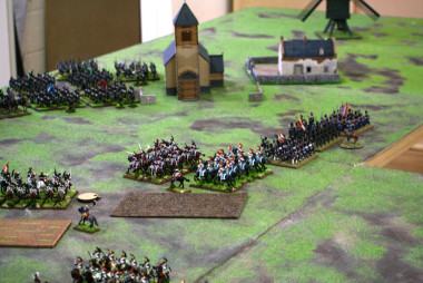 The Prussians had reached Plancenoite but would not move much further than this.