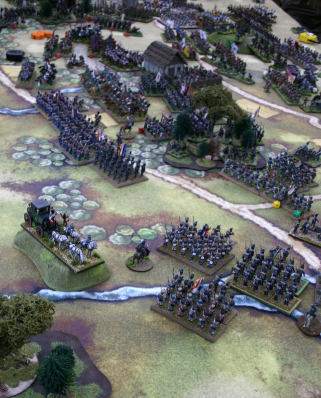 Turn 8 Napoleon watches the French advance