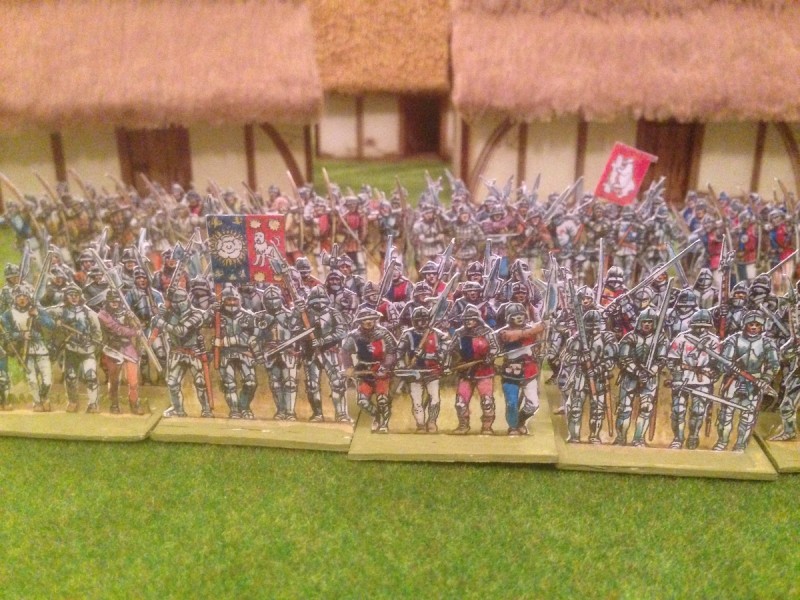 Our Paper soldiers defend the Village!