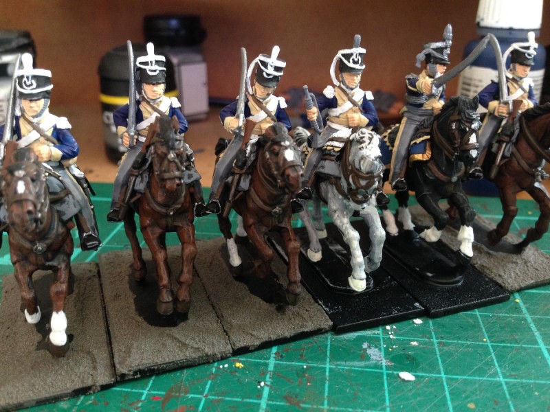 11th Light Dragoons on the workbench