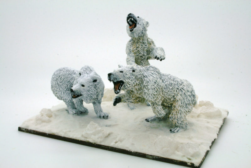 The finished Snow Bears