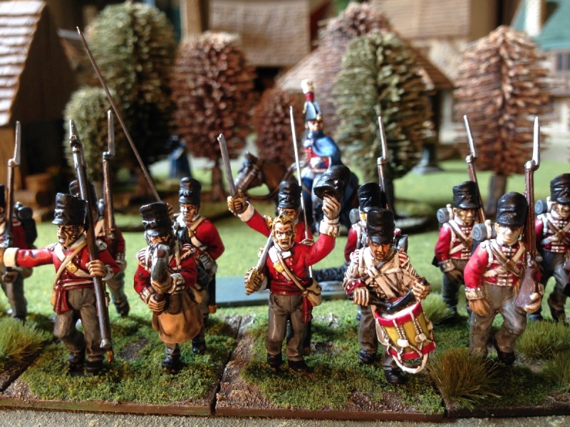 Command group for the 32nd Regiment