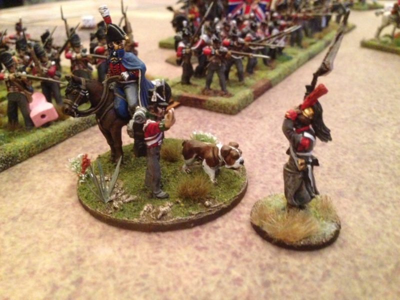 Sir Sydney gratiously accepts the French surrender.