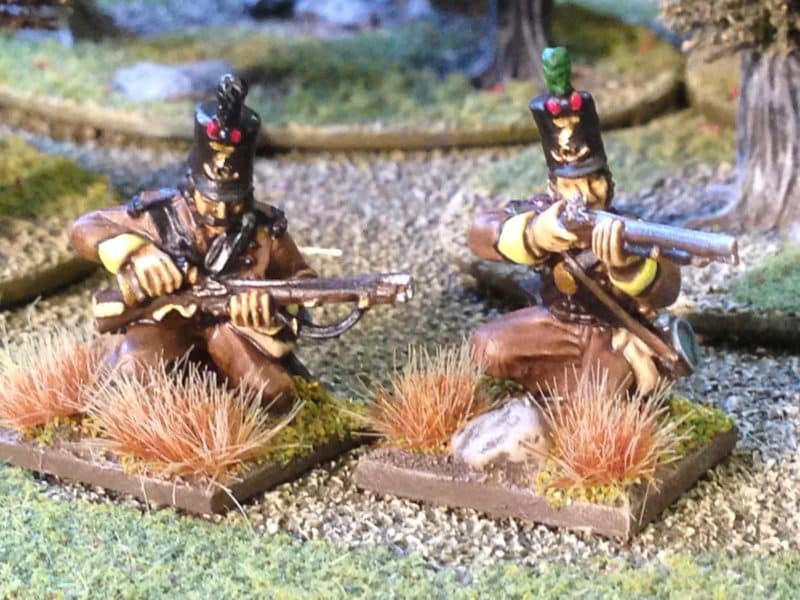 These kneeling Cazadores are my favourites from the pack!