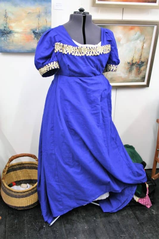 A fine example of Regency costume