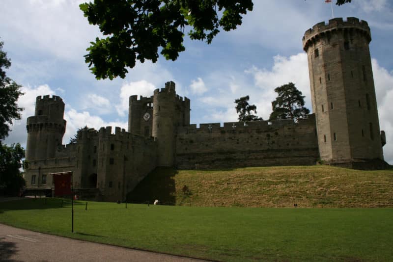 Warwick Castle gate house