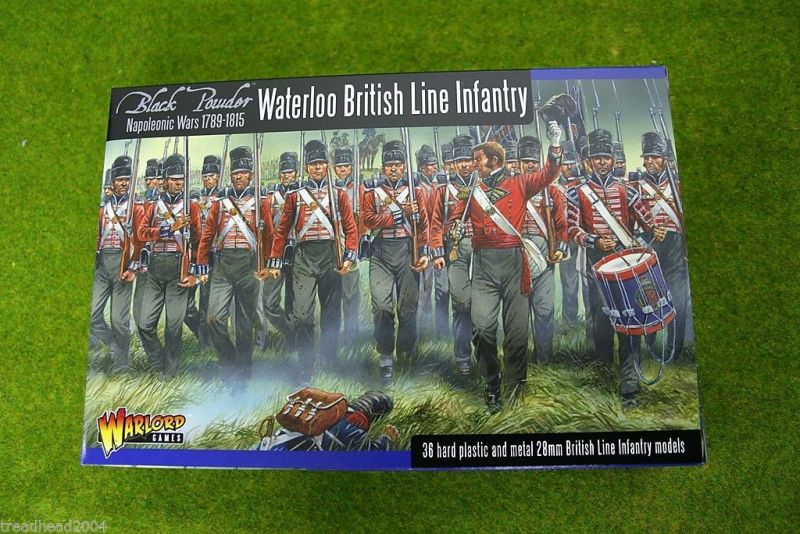 Warlord WATERLOO BRITISH-LINE INFANTRY 28mm