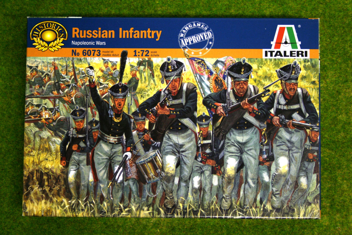 Napoleonic Wars Italeri 1/72 6073 Napoleonic Russian Infantry 
