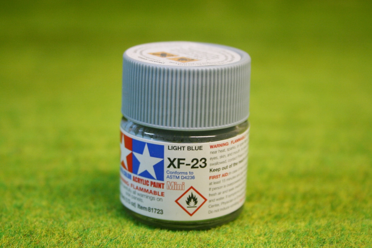 Tamiya Acrylic Paint XF-23 Light Blue 23ml – Model Paint For Hobbyists (Made In Japan)
