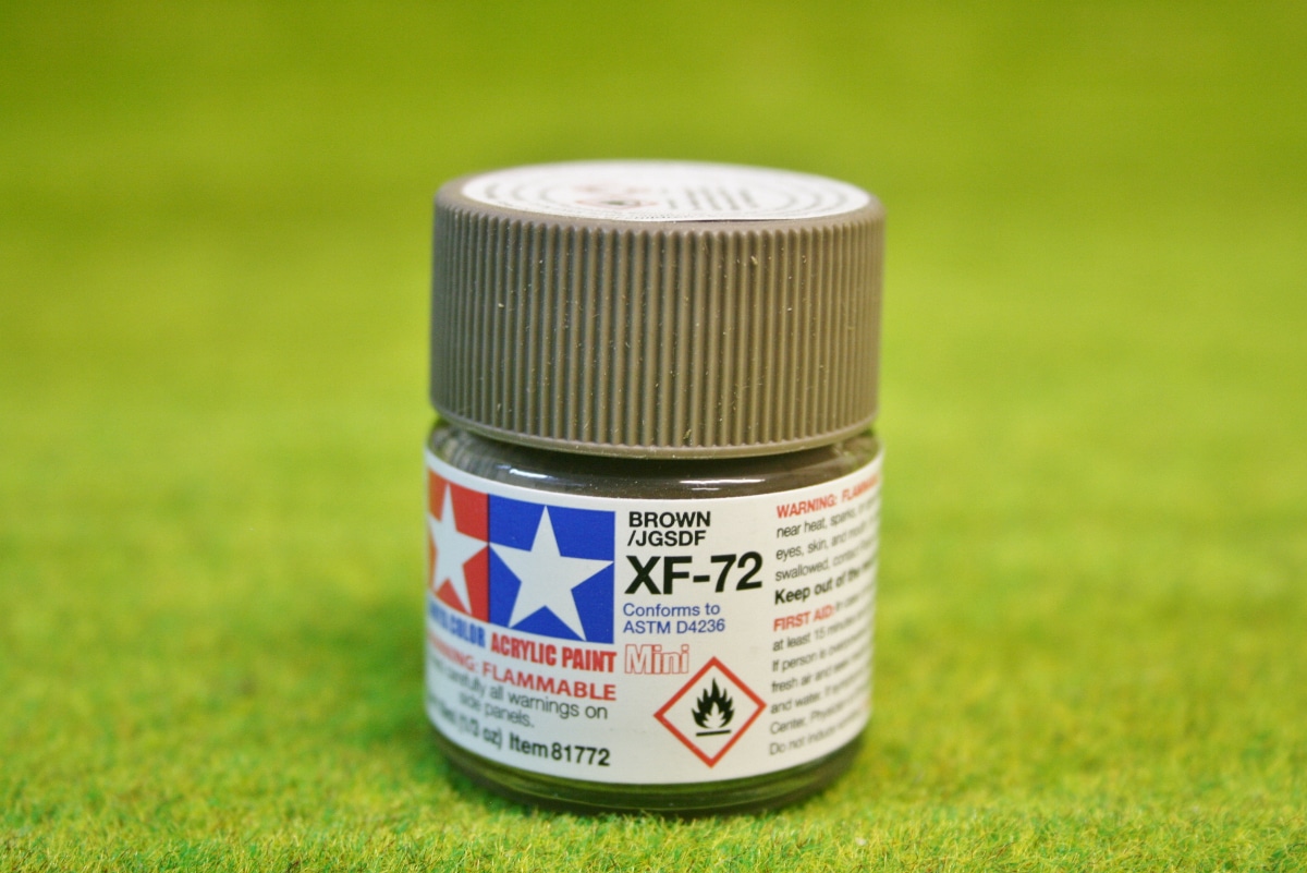 Tamiya Color BROWN (JGSDF) Acrylic Mini Paint XF72 10mls ARCANE