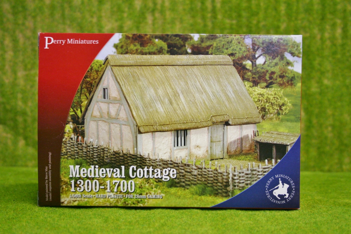 Perry Miniatures MEDIEVAL COTTAGE 1300 – 1700 28mm kit – ARCANE Scenery and  Models