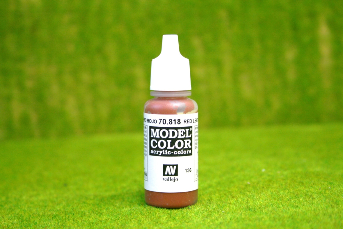 Vallejo Model Color acrylic paint - 70.818 Red Leather