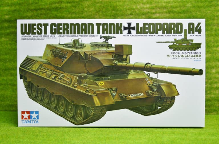 Tamiya WEST GERMAN LEOPARD A4 1/35 Scale 35112 – ARCANE Scenery and Models