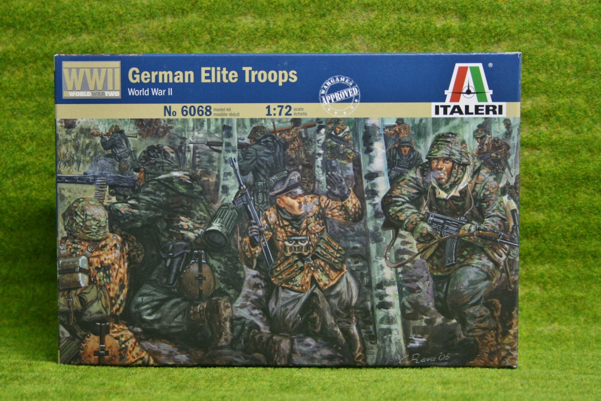 Atlantic Kit per modellismo di fanteria Italeri German Elite Troops WWII Scala 1:72 