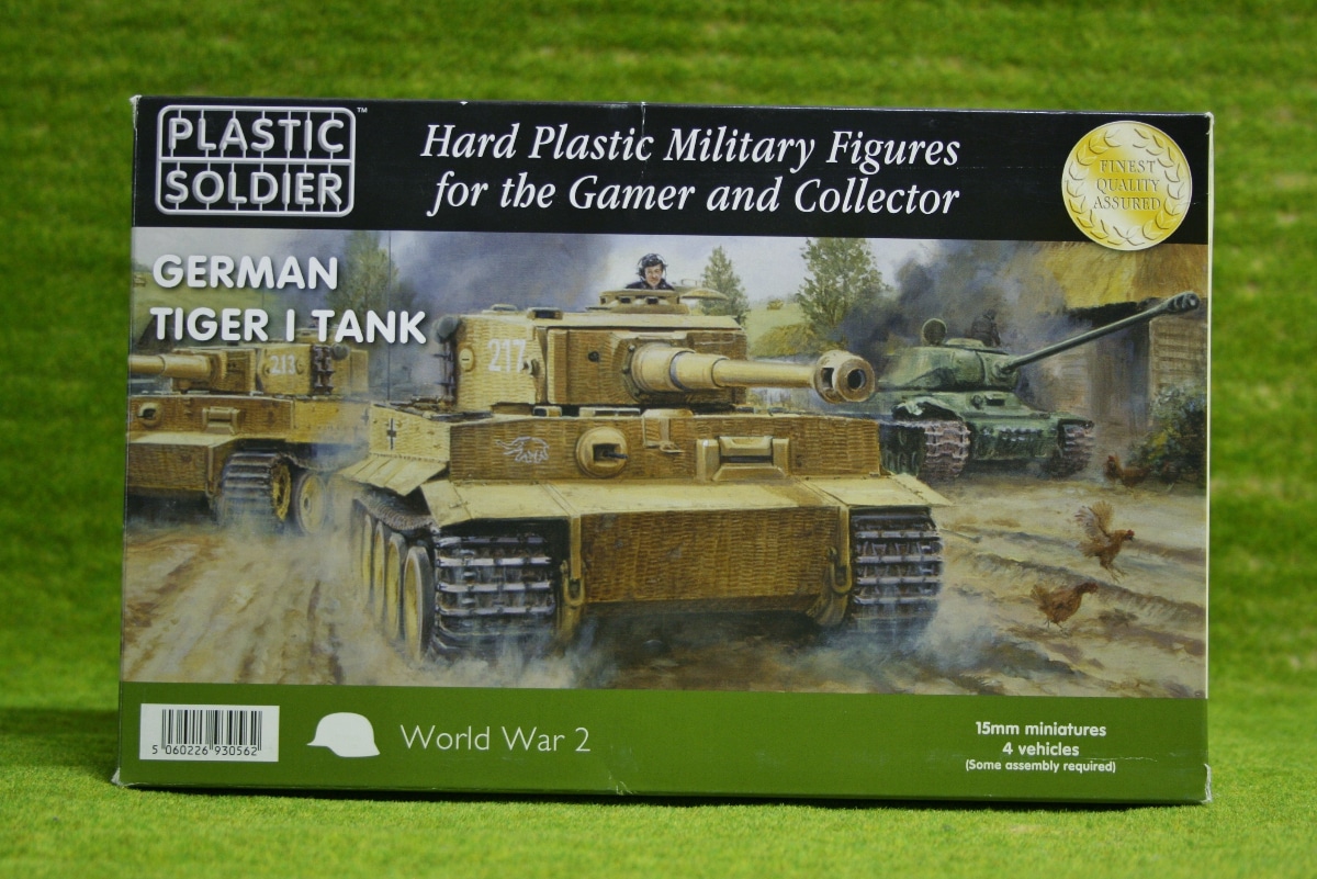 Plastic Soldier Company Ww2 German Tiger 1 Heavy Tank 15mm