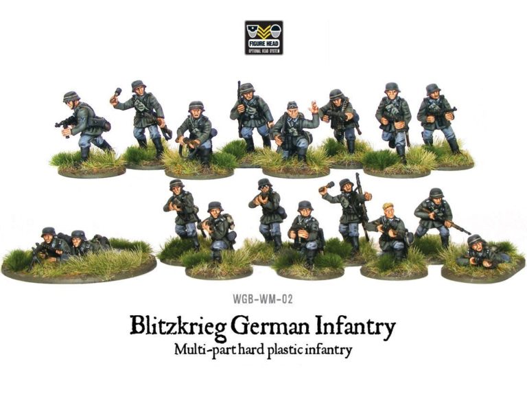 Blitzkrieg German Infantry Bolt Action Warlord Games 28mm SD – ARCANE ...