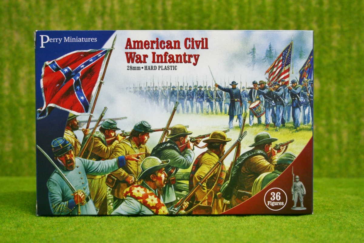 Perry Miniatures AMERICAN CIVIL WAR INFANTRY 28mm set | ARCANE Scenery ...