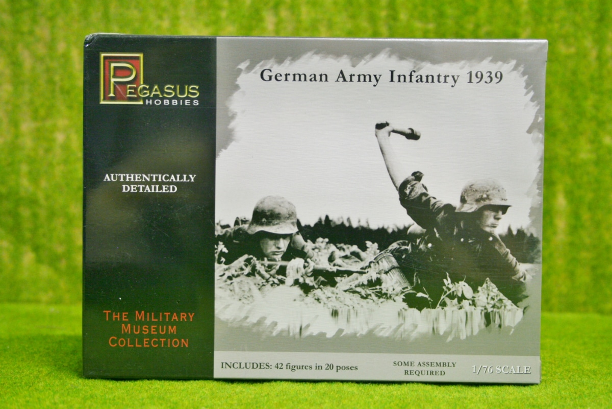 Pegasus Hobbies 1/76 WWII German Infantry 1939 