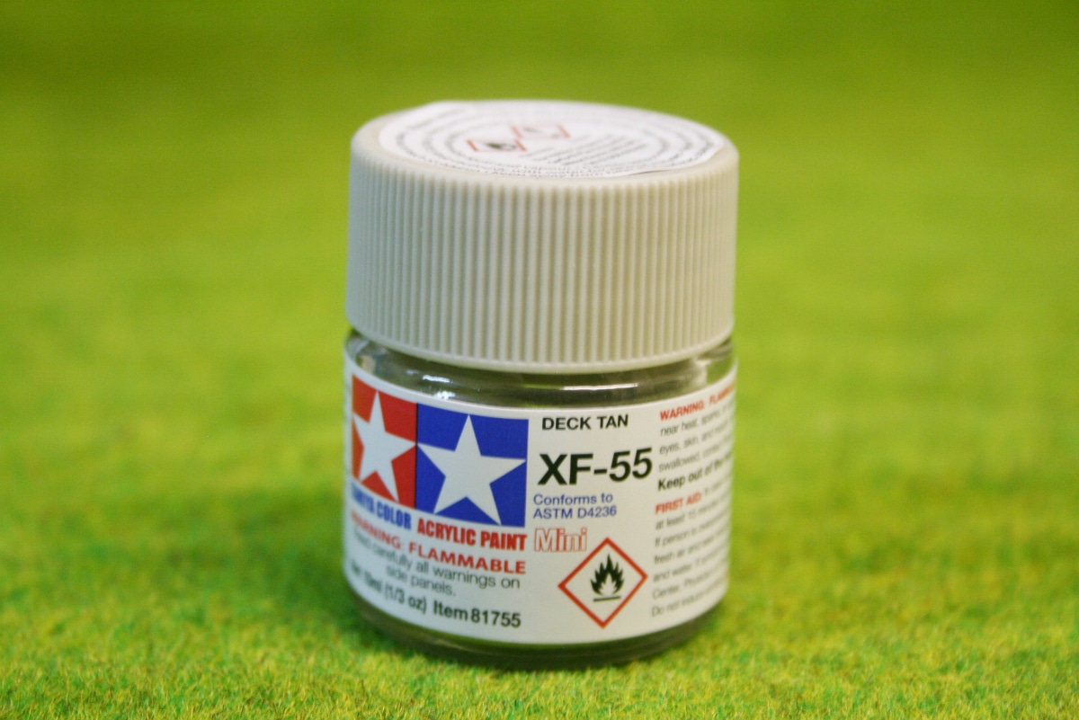 Tamiya Color DECK TAN Acrylic Mini Paint XF55 10mls – ARCANE Scenery