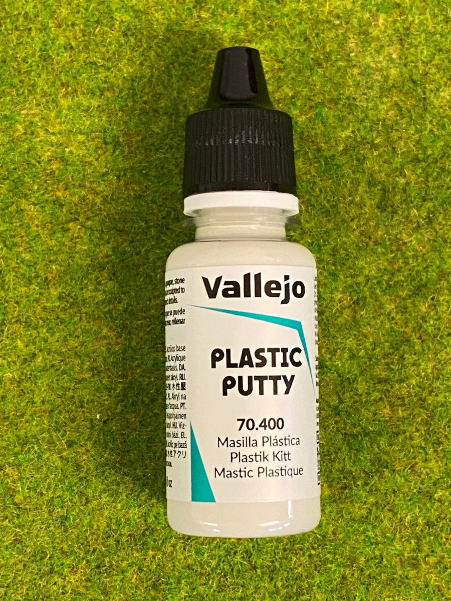 Vallejo PLASTIC PUTTY 17mls bottle 70400 – ARCANE Scenery and Models