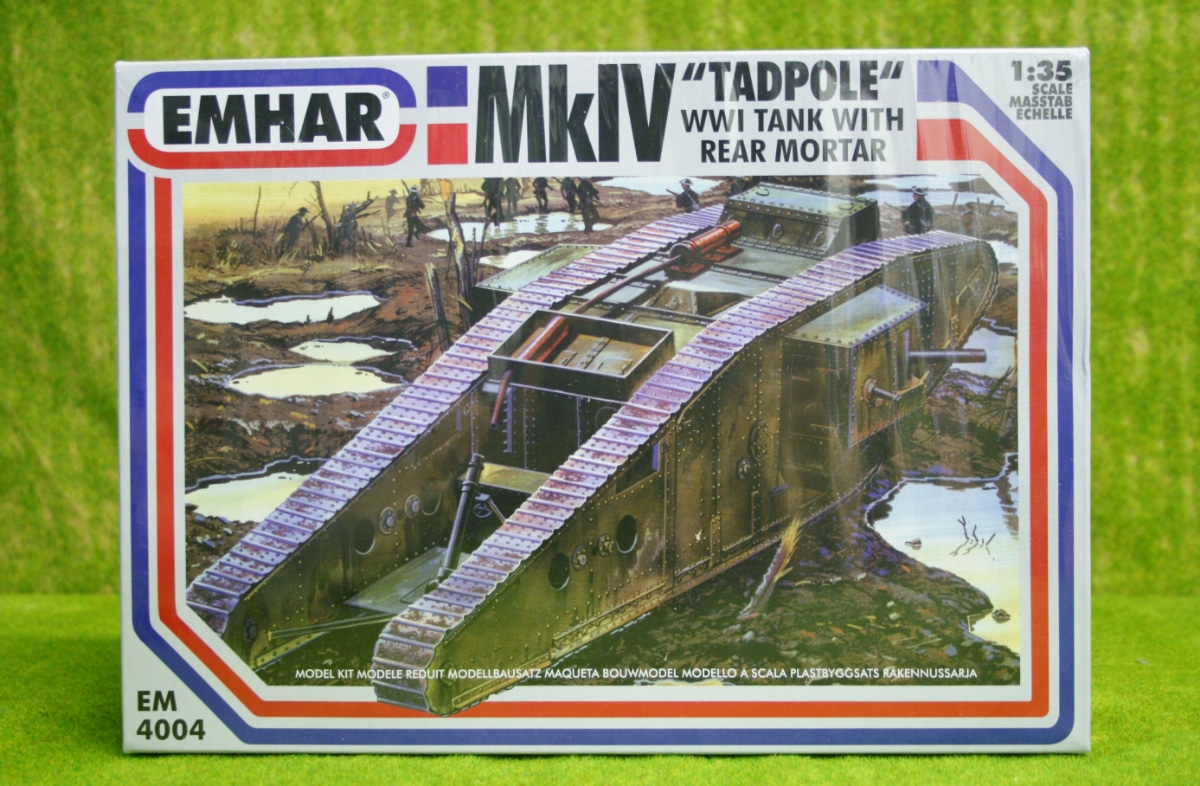 Emhar WW1 TADPOLE Tank 1/35 Scale kit 4004 ARCANE Scenery and Models