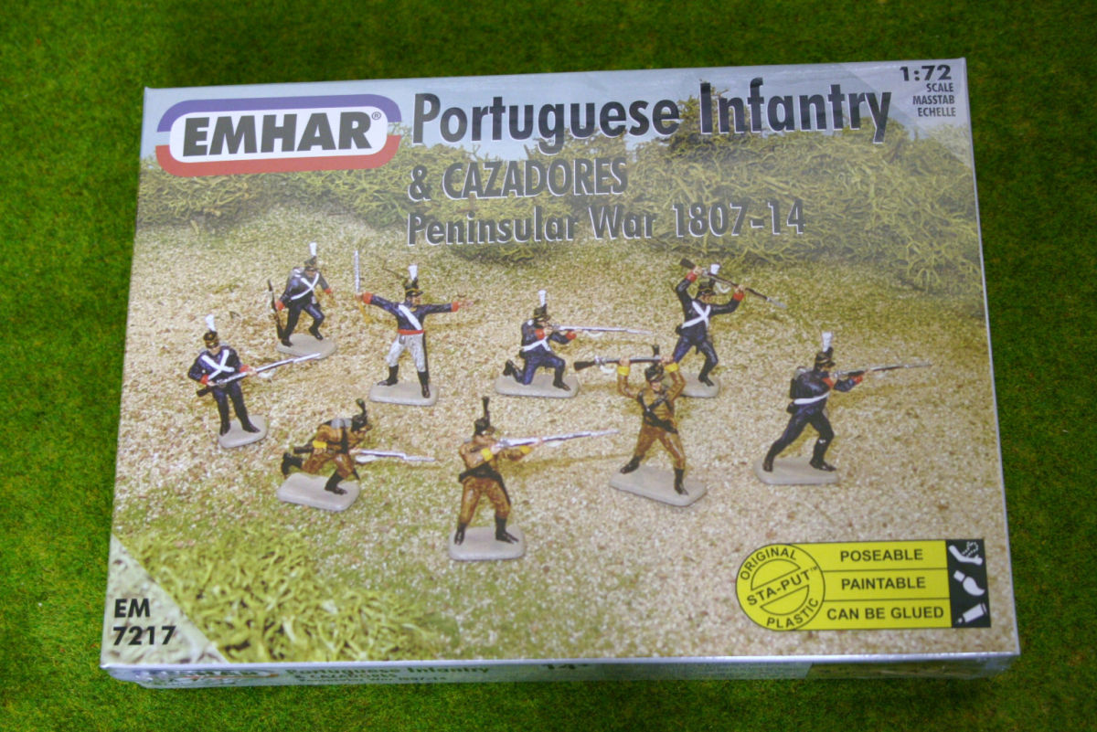 1:72 Portuguese infantry & cazadores EM7217 Emhar 