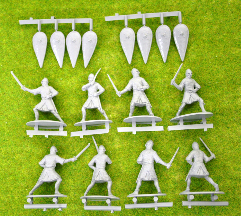 A Call To Arms NORMAN INFANTRY Medieval Wars 1/32 set 36 ARCANE
