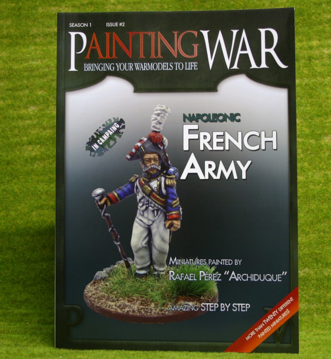 PAINTING WAR ISSUE 2 NAPOLEONIC FRENCH ARMY BOOK/ MAGAZINE ARCANE Scenery and Models