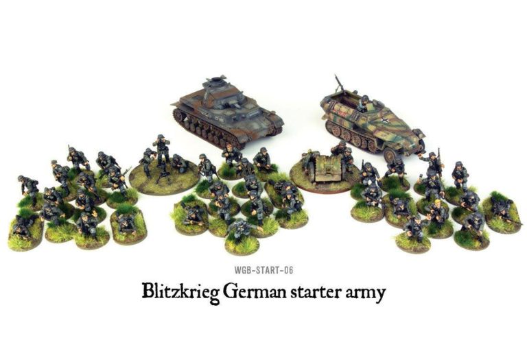 Blitzkrieg German 1000pt Starter Army Bolt Action Warlord Games 28mm Sd