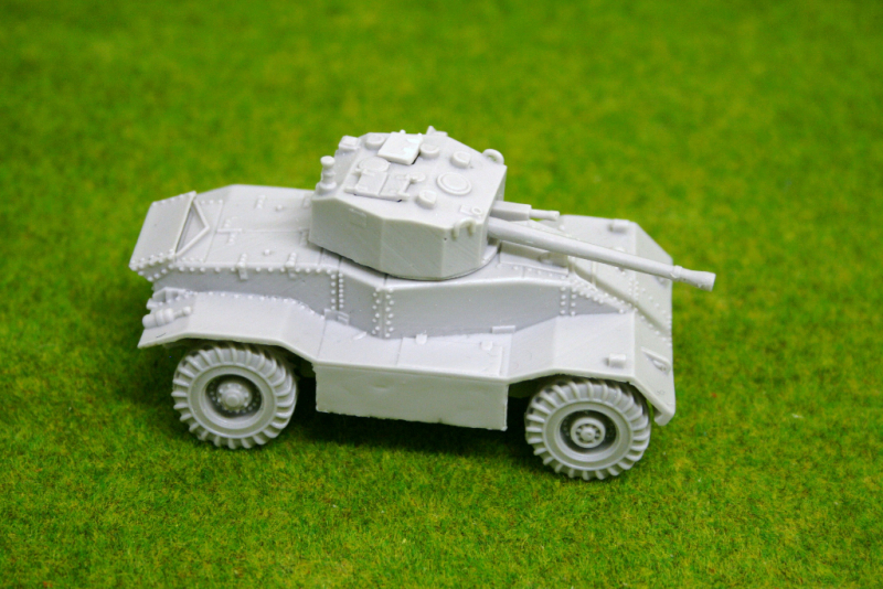 WW2 BRITISH AEC Armoured Car MK 3 1/56 scale – 28mm Blitzkrieg ...