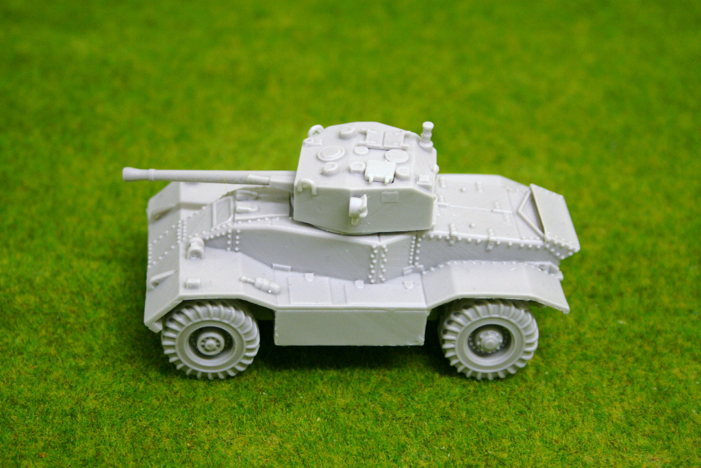 WW2 BRITISH AEC Armoured Car MK 3 1/56 scale – 28mm Blitzkrieg ...