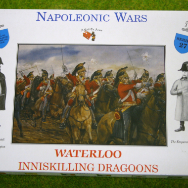 BRITISH Inniskilling Dragoons Waterloo échelle 1/32 appel aux armes CT27 