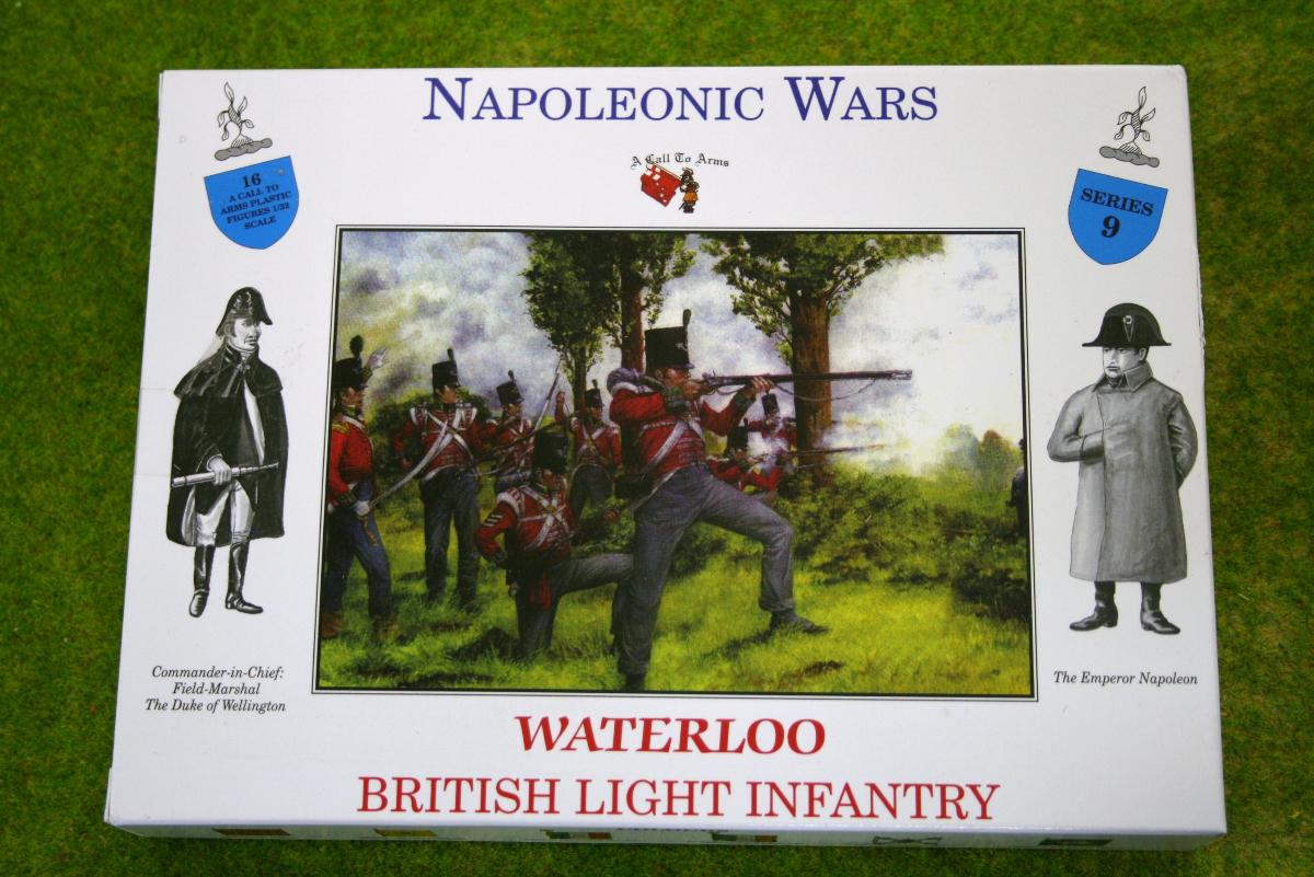 A Call To Arms BRITISH LIGHT INFANTRY Waterloo Napoleonic Wars 1/32 CT9