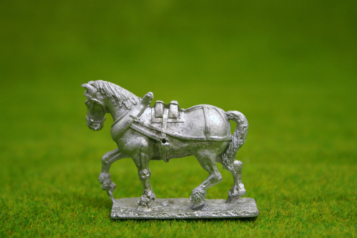 Trent Miniatures CART/COACH HORSE 28mm Wargames EQ08 ARCANE Scenery