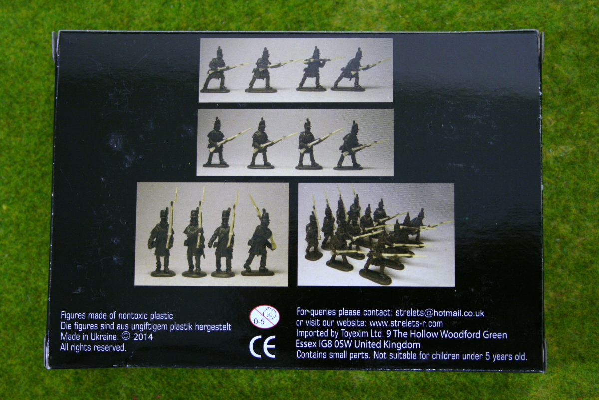 Strelets British Line Infantry in Overcoats – 1 1/72 Napoleonic M097 ...