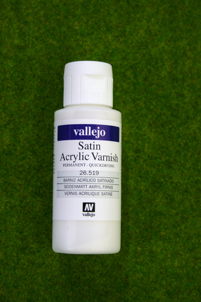 Vallejo SATIN ACRYLIC VARNISH Acrylic 60mls 26519 – ARCANE Scenery and ...