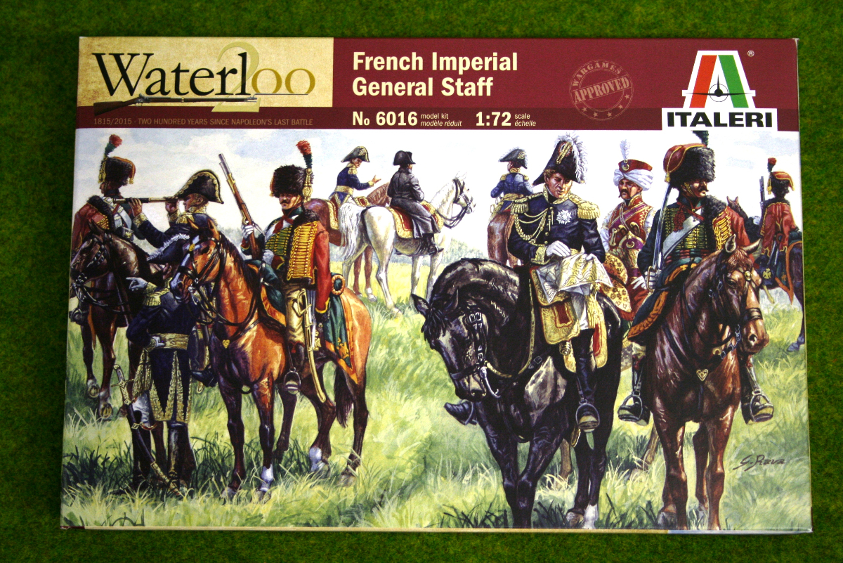 Italeri 1:72 Scale Kit No 6016 Napoleonic Wars FRENCH IMPERIAL GENERAL STAFF 