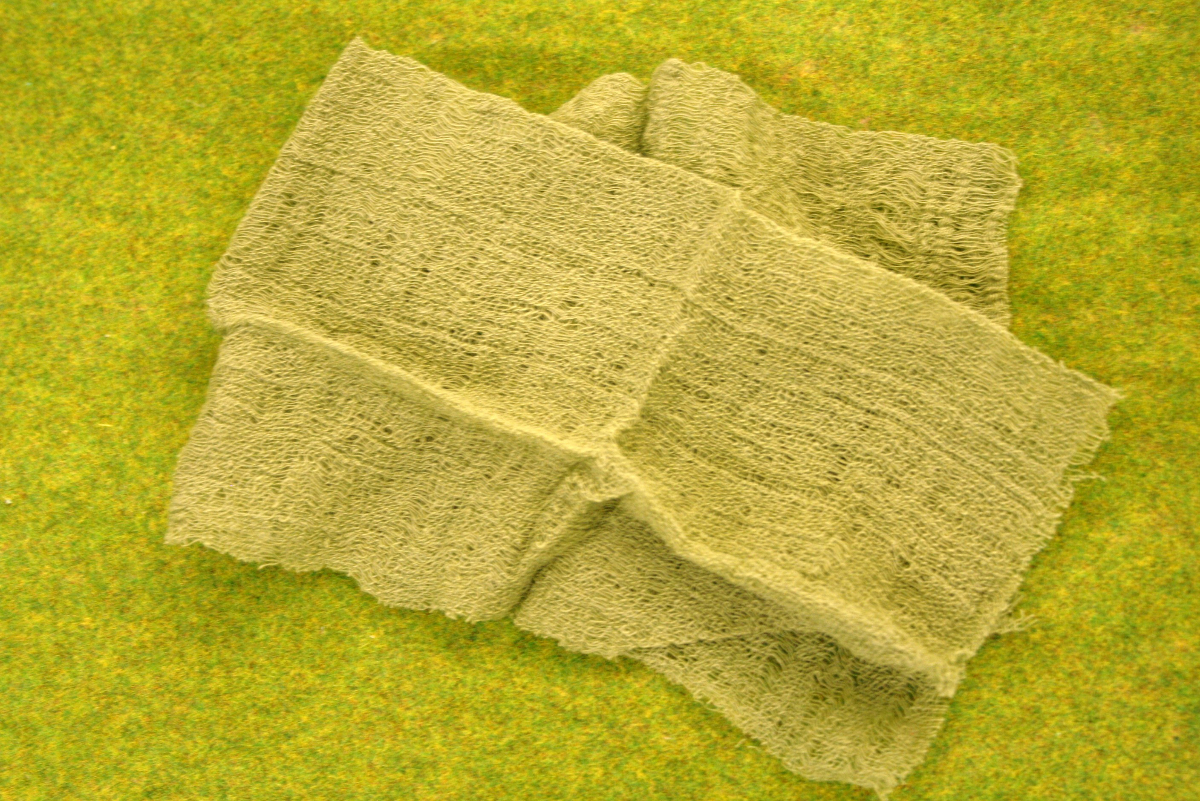 CAMOUFLAGE NETTING (GREEN) Wargames scenery &amp; terrain 28mm 5191