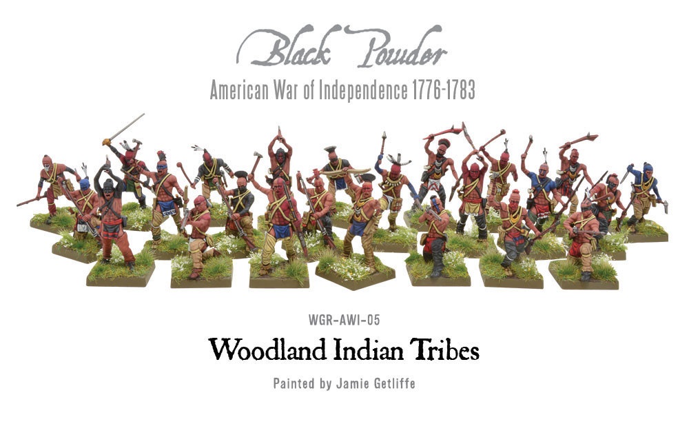 AWI WOODLAND INDIAN TRIBES Warlord Games Black Powder – ARCANE Scenery ...