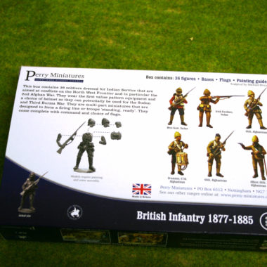 Perry Miniatures British Infantry in Afghanistan Sudan 1877-85 28mm 