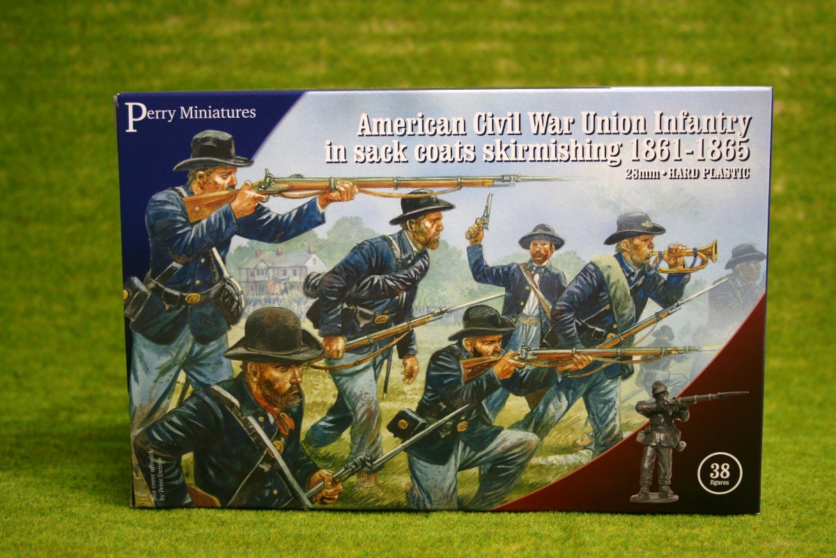 Perry Miniatures American Civil War Union Infantry 1861-1865 28mm ACW-115