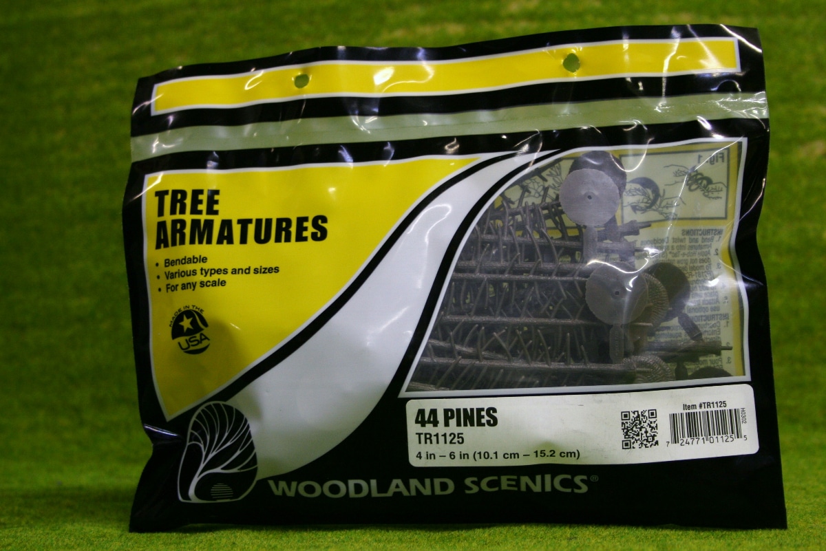 Woodland Scenics Pine Tree Armatures 4" 6" TR1125 