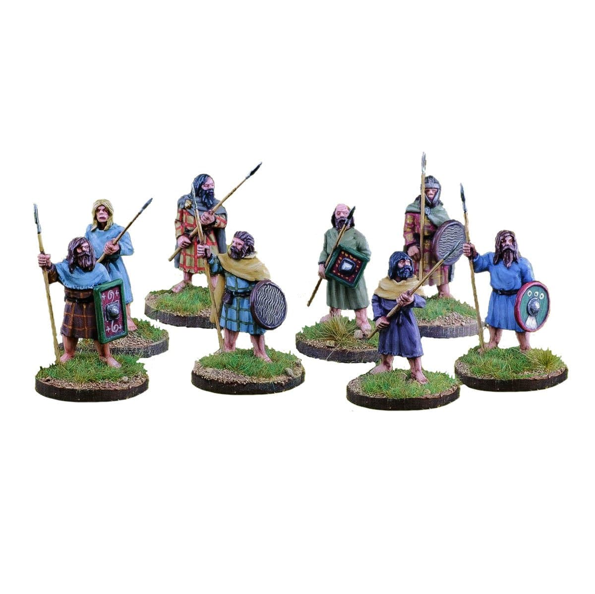 Dark Ages Scots / Picts Spearmen Footsore Miniatures SAGA 03PSC104 ...