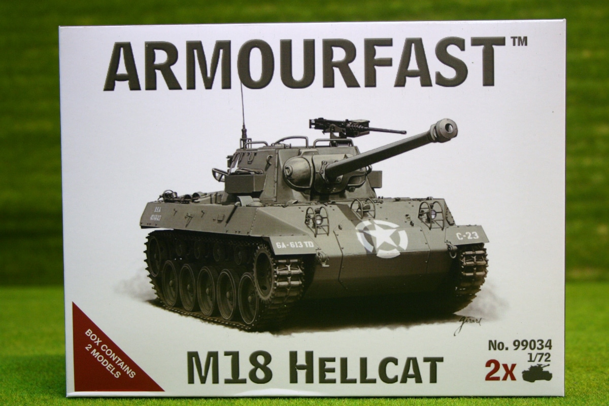 Armourfast 1/72 M18 Hellcat 2 kits in 1 box # 99034 
