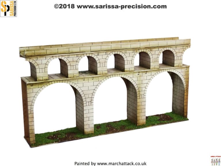 Streets of Rome AQUADUCT 28mm Laser cut MDF scale Building T025 ...