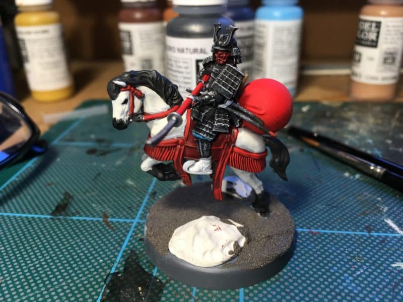The last of Daimyo's Retinue on the work bench
