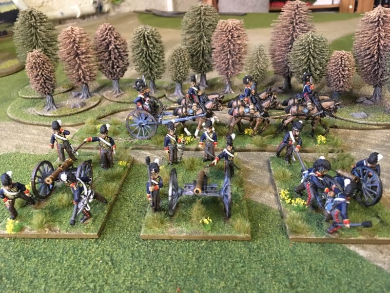 Royal Horse Artillery moves into position!