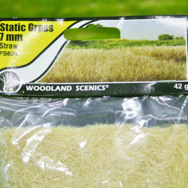 Straw 42g Bag Woodland Scenics Field System™ FS624-7mm Static Grass 